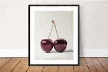 Load image into Gallery viewer, Cherries Painting, Prints, Canvas, Posters, Originals, Commissions, Fine Art from original oil painting by James Coates