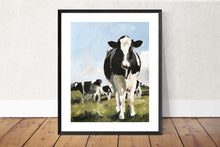 Load image into Gallery viewer, Cow Painting, PRINTS, Canvas, Posters, Originals, Commissions - Fine Art, from original oil painting by James Coates