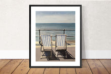 Load image into Gallery viewer, Lifestyle Painting ,Beach art ,Beach Print, Fine Art - from original oil painting by James Coates