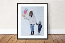 Load image into Gallery viewer, Mommy and son Painting, PRINTS, Canvas, Posters, Commissions, Fine Art - from original oil painting by James Coates