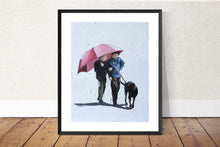 Load image into Gallery viewer, Children and dog Painting, Prints, Canvas, Posters, Originals, Commissions - Fine Art - from original oil painting by James Coates