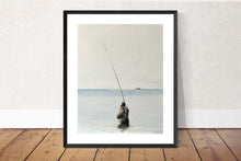 Load image into Gallery viewer, Fishing Painting, Poster, Prints, commissions, Fine Art - from original oil painting by James Coates