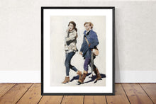 Load image into Gallery viewer, Friends Painting, friends Wall art, friends Canvas Print , friends Fine Art - from original oil painting by James Coates