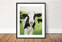 Load image into Gallery viewer, Cow Painting, Cow art, Cow Print, Fine Art - from original oil painting by James Coates