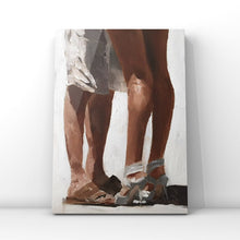 Load image into Gallery viewer, Couple Painting. PRINTS, Canvas, Posters, Commissions, Fine art- from original oil painting by James Coates
