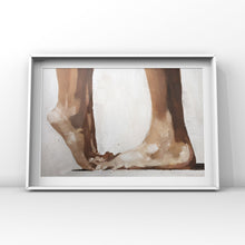 Load image into Gallery viewer, Couple Love Painting, Romance print, Couple Wall art, Love Canvas Print, Fine Art Kissing Feet Picture - from original oil painting by James Coates
