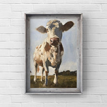 Load image into Gallery viewer, Cow Painting, PRINTS, Canvas, Posters, Commissions, Fine Art - from original oil painting by James Coates