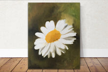Load image into Gallery viewer, Daisy Flower Painting, Prints, Canvas, Posters, Originals, Commissions, Fine Art from original oil painting by James Coates