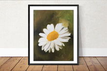 Load image into Gallery viewer, Daisy Flower Painting, Prints, Canvas, Posters, Originals, Commissions, Fine Art from original oil painting by James Coates