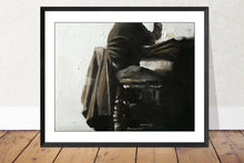 Load image into Gallery viewer, Man Painting, Prints, Canvas, Posters, Originals, Commissions, Wall art - Fine Art - from original oil painting by James Coates