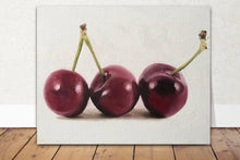 Load image into Gallery viewer, Cherries Painting - Still life art - Canvas and Paper Prints - Fine Art from original oil painting by James Coates