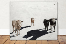 Load image into Gallery viewer, Cows Painting, PRINTS, Canvas, Commissions, Professional art, Fine Art - from original oil painting by James Coates