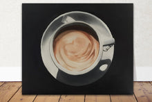 Load image into Gallery viewer, Cup of Coffee Painting, Prints, Canvas, Posters, Originals, Commissions, Fine Art from original oil painting by James Coates