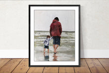 Load image into Gallery viewer, Family Painting, Prints, Canvas, Posters, Originals, Commissions - from original oil painting by James Coates