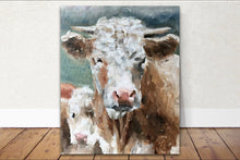 Load image into Gallery viewer, Cow Painting, Prints, Posters, Originals, Commissions, Fine Art - from original oil painting by James Coates