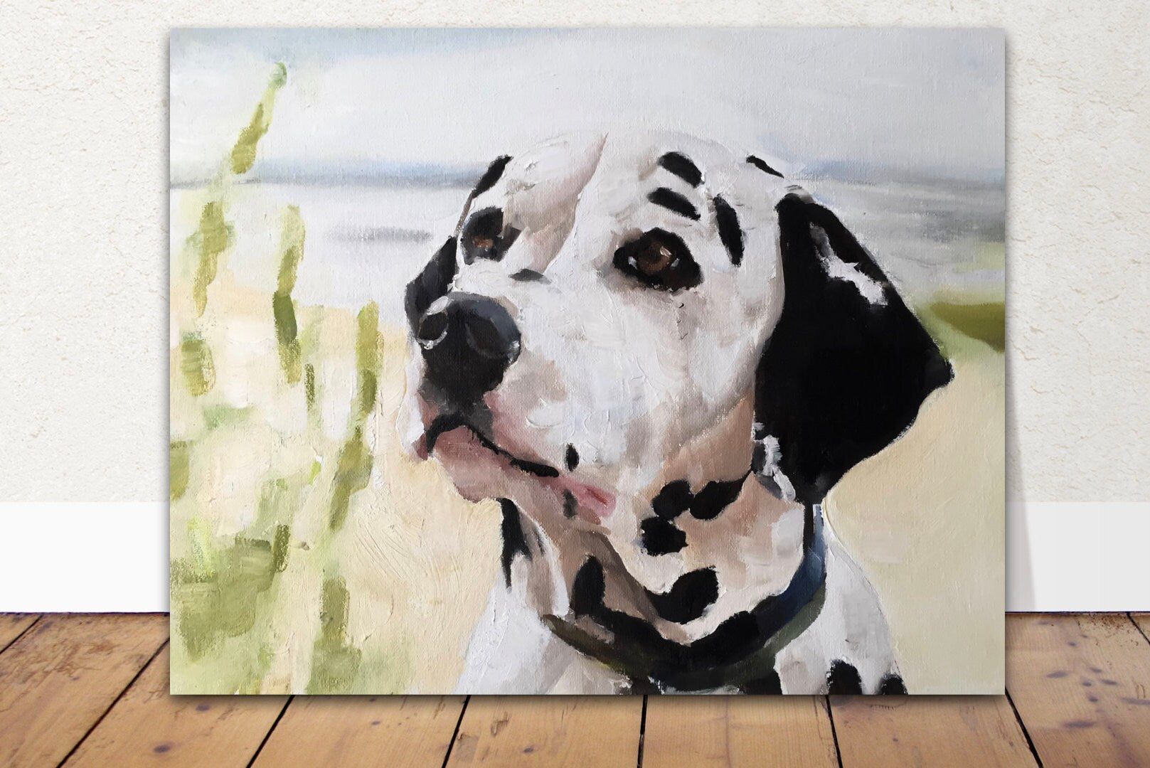 Dalmatian Dog Painting, Prints, Canvas, Posters, Originals