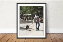Load image into Gallery viewer, Man and dog Painting, Prints, Canvas, Posters, Originals, Commissions, Fine Art - from original oil painting by James Coates