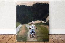 Load image into Gallery viewer, Children Painting - life art - Canvas Print - Fine Art - from original oil painting by James Coates