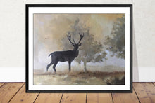 Load image into Gallery viewer, Deer Painting, Prints, Posters, Originals, Commissions, Fine Art - from original oil painting by James Coates