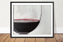 Load image into Gallery viewer, Wine Painting - Still life art - Canvas and Paper Prints - Fine Art from original oil painting by James Coates