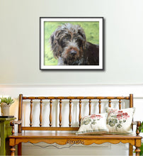 Load image into Gallery viewer, Shaggy Dog Painting, Posters, Prints, Commissions, Fine Art - from original oil painting by James Coates