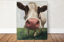 Load image into Gallery viewer, Cow Painting, Prints, Canvas, Posters, Originals, Commissions, Fine Art - from original oil painting by James Coates
