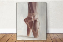 Load image into Gallery viewer, Ballet Shoes - Painting -Wall art - Canvas Print - Fine Art - from original oil painting by James Coates