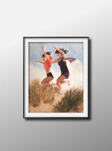 Load image into Gallery viewer, Friends Painting Wall art - Canvas Print - Fine Art - from original oil painting by James Coates