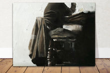 Load image into Gallery viewer, Man Painting, Prints, Canvas, Posters, Originals, Commissions, Wall art - Fine Art - from original oil painting by James Coates