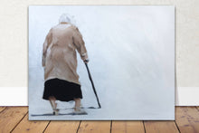 Load image into Gallery viewer, People Painting Wall art - Canvas Print - Fine Art - from original oil painting by James Coates