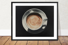 Load image into Gallery viewer, Cup of Coffee Painting, Prints, Canvas, Posters, Originals, Commissions, Fine Art from original oil painting by James Coates