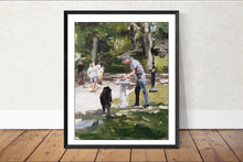 Load image into Gallery viewer, Park Painting, Prints, Canvas, Posters, Originals, Commissions, Fine Art - from original oil painting by James Coates