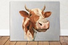 Load image into Gallery viewer, Cow Painting, Prints, Canvas, Posters, Originals, Commissions, Fine Art - from original oil painting by James Coates