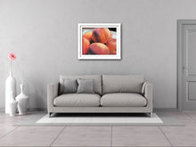 Load image into Gallery viewer, Peaches Painting, Still life art, Canvas and Paper Prints, Fine Art, from original oil painting by James Coates
