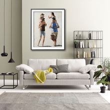 Load image into Gallery viewer, Family Fun Painting, PRINTS, Canvas, Poster, Commissions, Fine Art - from original oil painting by James Coates