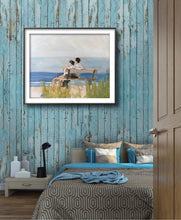 Load image into Gallery viewer, Couple - Painting - Poster - Wall art - Canvas Print - Fine Art - from original oil painting by James Coates