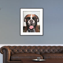 Load image into Gallery viewer, Dog Painting , PRINTS, Canvas, Posters, Commissions, Professional art - Fine Art - from original oil painting by James Coates