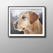 Load image into Gallery viewer, Golden Labrador Painting, Prints, Canvas, Posters, Originals, Commissions, Fine Art - from original oil painting by James Coates