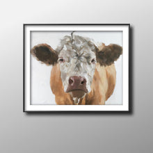 Load image into Gallery viewer, Cow Painting - Cow art - Cow Print - Fine Art - from original oil painting by James Coates