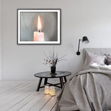 Load image into Gallery viewer, Candle Painting ,Still life art, Canvas and Paper Prints, Fine Art from original oil painting by James Coates