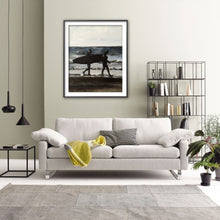 Load image into Gallery viewer, Surfers Painting, PRINTS, Canvas, Poster, Commissions, Fine Art - from original oil painting by James Coates