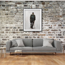 Load image into Gallery viewer, Old man - Painting - Poster - Wall art - Canvas Print - Fine Art - from original oil painting by James Coates