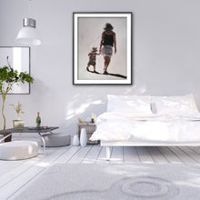 Load image into Gallery viewer, Mommy and child - Painting - Poster - Wall art - Canvas Print - Fine Art - from original oil painting by James Coates