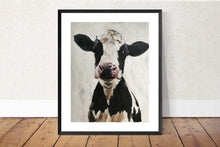Load image into Gallery viewer, Cow Painting , Cow art, Cow Print, Fine Art - from original oil painting by James Coates