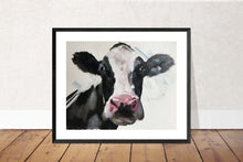 Load image into Gallery viewer, Cow Painting , Cow art, Cow Print, Fine Art - from original oil painting by James Coates