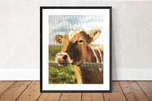Load image into Gallery viewer, Cow Painting, Cow art, Cow Print, Fine Art - from original oil painting by James Coates