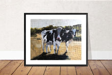 Load image into Gallery viewer, Cows Painting, Cow art, Cow Print, Fine Art - from original oil painting by James Coates