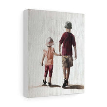 Load image into Gallery viewer, Family walking Painting, Family Wall art, Family Canvas Print, Family Fine Art , from original oil painting by James Coates