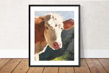 Load image into Gallery viewer, Cow Painting, Cow art, Cow Print ,Fine Art ,from original oil painting by James Coates