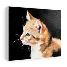 Load image into Gallery viewer, Cat Painting , cat Poster, Wall art, Canvas Print, Fine Art - from original oil painting by James Coates